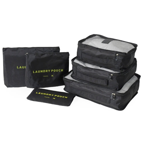 6 Piece Set Luggage Organizer