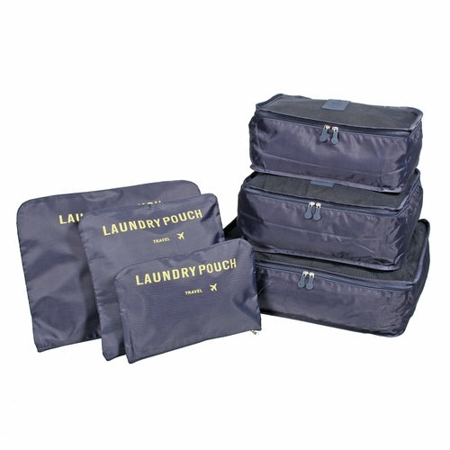 6 Piece Set Luggage Organizer